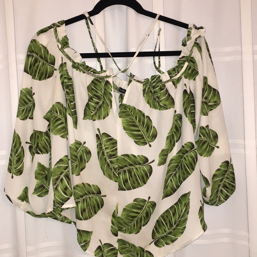 Harlowe and Graham off the shoulder blouse